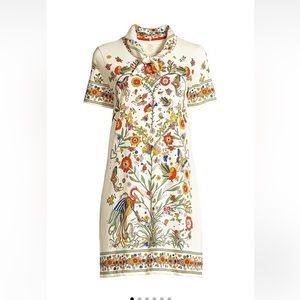 Tory Burch printed scarf T-shirt dress